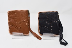Bifold Wallet Patchwork Cattle Leather