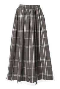 Skirt Reversible Tulle Check 2024 New