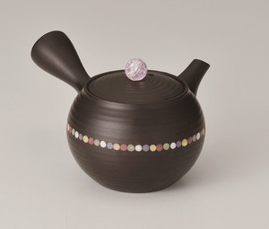 Tokoname ware Japanese Teapot Pink Tea Pot