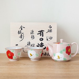 Hasami ware Teapot Pink Arita ware