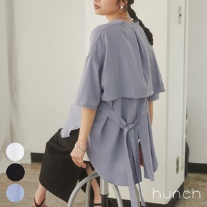 Button Shirt/Blouse Layered Blouse Back 2024 New S/S