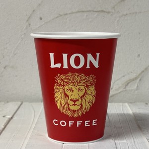 ライオンコーヒー  業務用紙カップ　　280ml  1000個（50px20袋/箱）