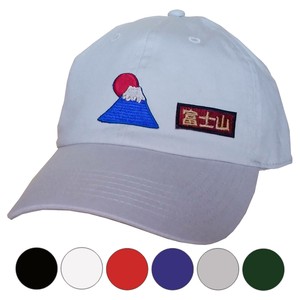 棒球帽/鸭舌帽 富士山 和风图案
