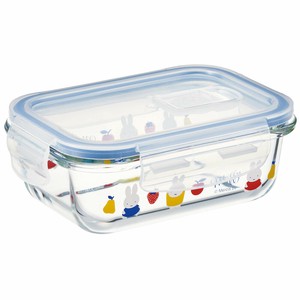 Miffy Storage Jar/Bag Miffy Skater Heat Resistant Glass 370ml