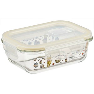 Storage Jar/Bag Picnic Skater Heat Resistant Glass Pooh 370ml