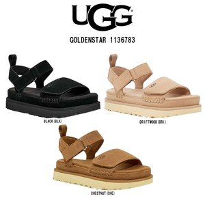 UGG(アグ)サンダル ストラップ 軽量 プラットフォーム 厚底 ゴールデンスター レディース 1136783