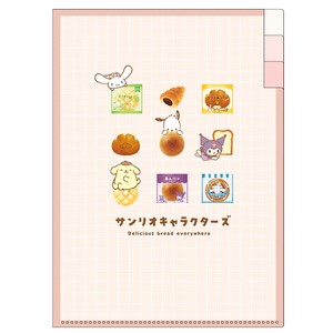 Pre-order File Plastic Sleeve Sanrio Characters