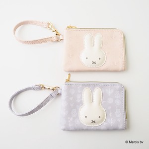 MIFFY FLOWER APPLIQUE コイン＆パスポーチ