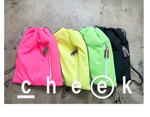 【2024 新商品】【cheek】C23002　knapsack　｜　ナップサック　バッグ　リュック