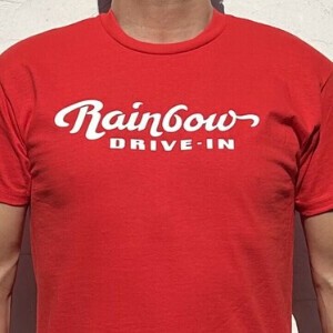 予約販売 2025春夏　Tシャツ　Rainbow DRIVE-IN UNIFORM  レッド
