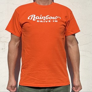 予約販売　2024年春夏　新商品　Tシャツ　Rainbow DRIVE-IN UNIFORM T オレンジ