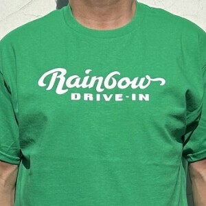 予約販売 2025春夏　Tシャツ　Rainbow DRIVE-IN UNIFORM  グリーン