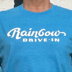 予約販売 2025春夏　新色　Tシャツ　Rainbow DRIVE-IN UNIFORM  ヘザーサファイア