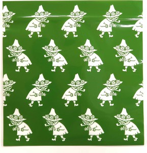 インディゴ　MOOMIN　スナフキン　ラッピング袋　ジッパーバッグ　MP787