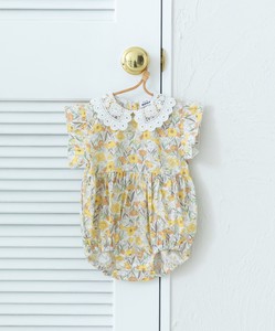 婴儿连身衣/连衣裙 花卉图案