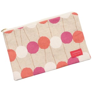 Pouch Pink Flat Pouch Natural