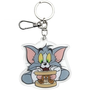 钥匙链 卡通 压克力/亚可力 Tom and Jerry猫和老鼠 Skater 模切