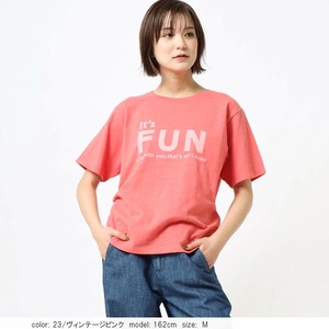 【2024春夏新作】ヴィンテージプリントTシャツ Cafetty/CF6119