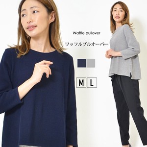 T 恤/上衣 无花纹 圆形 自然 套衫 日本制造