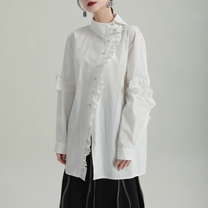 シャツ  長袖 無地   レディース  ファッション  BYMA434