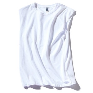 T-shirt Plain Color T-Shirt Sleeveless Summer Men's