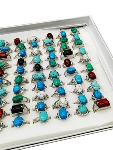 指輪セット ボヘミアン アクセサリー リングターコイズ レディースファッション  BYMB983