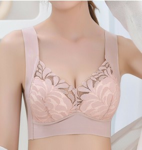 ブラジャー  通気性  無地  レース   快適 レディースファッション   BYMA1212
