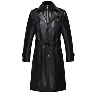 コート 上品 裏起毛 秋冬 PUレザー  無地   快適 メンズファッション  BYMA1299