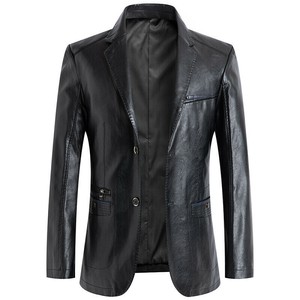 ジャケット  PU ビジネス アウター  快適 メンズファッション   BYMA1345