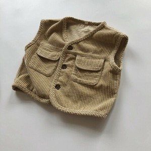 Kids' Vest/Gilet Plain Color for Kids
