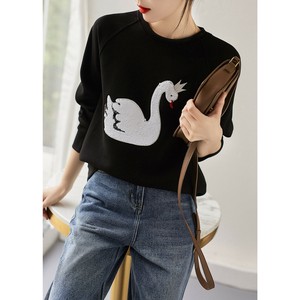 Tシャツ  ラウンドネック  長袖  快適  レディース  ファッション  BYMA1596