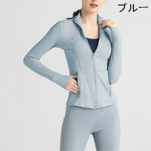 スポーツ アウター ヨガ 長袖  無地   快適 レディースファッション  BYMA3008