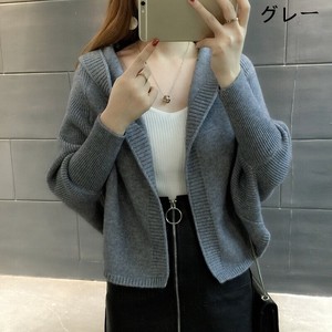 Cardigan Knitted Plain Color Long Sleeves Cardigan Sweater Ladies' M Autumn/Winter