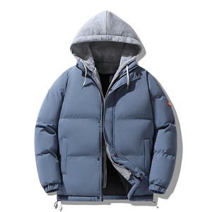 コート    厚手 フード付き  冬  無地   快適 メンズファッション    BYMA3129