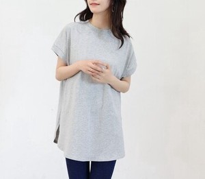 T-shirt Plain Color T-Shirt Casual Ladies' Short-Sleeve