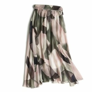 Skirt Floral Pattern Ladies'