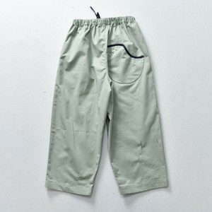 Cropped Pant Plain Color Casual Ladies'
