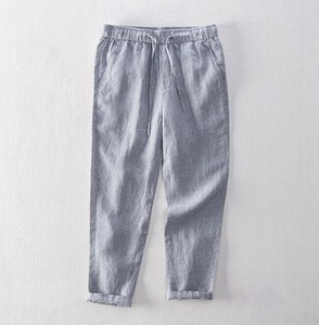 Full-Length Pant Plain Color Casual