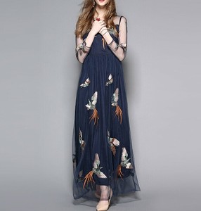 洋装/连衣裙 女士 洋装/连衣裙 花卉图案