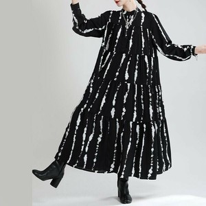 ワンピース 長袖      ゆったり  快適 レディースファッション  DJLYA033