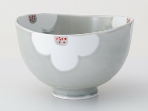 「波佐見焼」 ボタニカ おたま碗 小 灰色　日本製