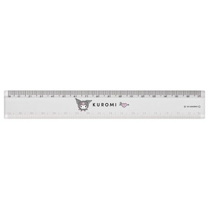 Ruler/Measuring Tool Sanrio Characters KUROMI 17cm NEW