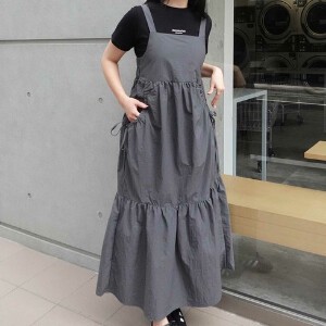 Casual Dress Pocket Summer Spring One-piece Dress Washer