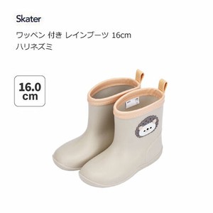 雨鞋 雨鞋 烫布贴/徽章 刺猬 Skater 16cm