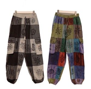 Full-Length Pant Patchwork Stamp Balloon