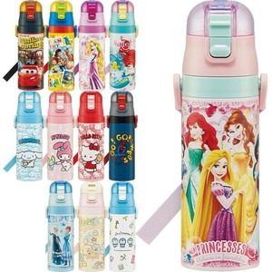 Water Bottle One-push Direct Stainless Steel Bottle with Compact Lock 470ml