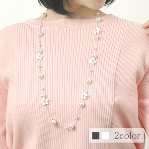 Necklace/Pendant Pearl Necklace White Ladies Made in Japan
