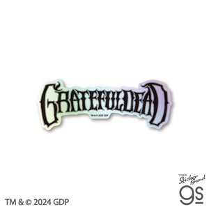 GRATEFUL DEAD ホログラムステッカー ロゴ グレイトフル・デッド バンド アメリカ 音楽 ROCK グッズ GFD016