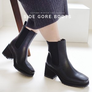 Ankle Boots Square-toe Ladies'