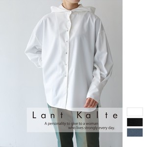 【大特価SALE】羽織りとしても使える◎フード付きシャツブラウス ライトアウター レディース/Lant Kalte